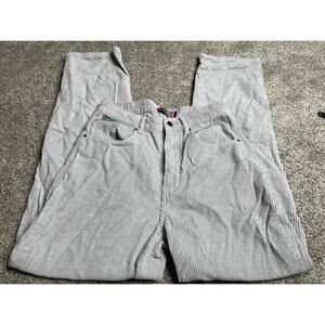 Empyre Corduroy Skate Pants Gray Size 7 Skater 90s Grunge Hip Hop Y2K